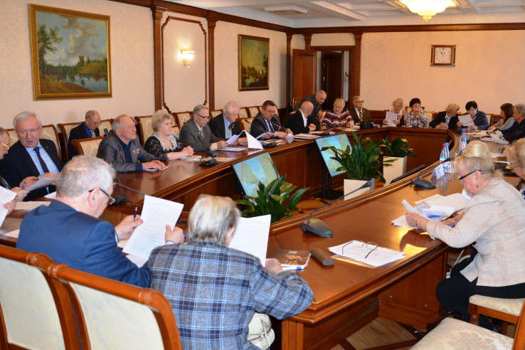 Состоялось первое в 2019 году заседание Консультативного совета  при Губернаторе Ленинградской области по делам ветеранов