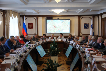 Заседание Консультативного совета при Губернаторе Ленинградской области по делам ветеранов 