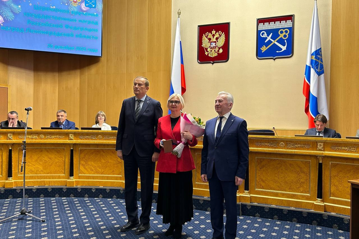 Чествование почетных работников СМИ региона